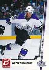 2010-11 Donruss #8 WAYNE SIMMONDS - Los Angeles Kings