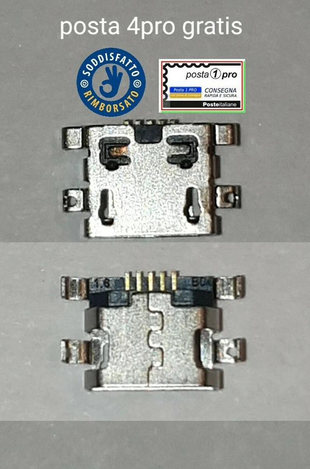 X2 Connettori ricarica per XIAOMI REDMI NOTE 4 jack carica usb - Immagine 1 di 1