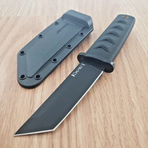 Cold Steel Kyoto I Fixed Knife 3.38" 8Cr13MoV Steel Blade Black Kray-Ex Handle - Picture 1 of 18
