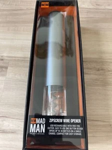 Madman Zipscrew Wine Opener *BRAND NEW* USB Rechargeable With Foil Cutter - Picture 1 of 11