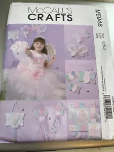 McCall's Crafts modello M5948 farfalla e ali tema fata: decorazione porta e altro - Foto 1 di 2