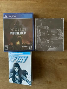Brand New Sealed Project Warlock Limited Run PS4 + Sealed Soundtrack Bundle - Picture 1 of 5