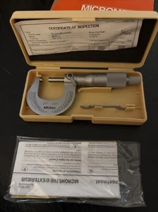 Mitutoyo 101-113 0-1” Micrometer 0.0001” BRAND NEW - Picture 1 of 2