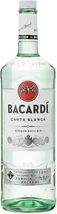 3 Liter Flasche Bacardi Rum White Glas Neu 37,5% 3,0L Glas Orginal - Bild 1 von 1