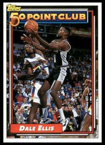 1992 Topps #204 Dale Ellis San Antonio Spurs - Picture 1 of 2