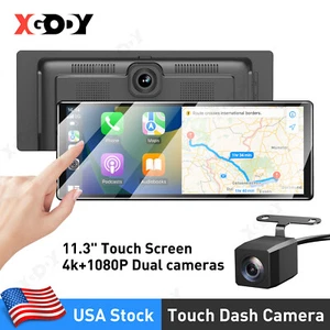 11,3" Dashcam Autoradio Radio 4K Tragbar Apple Carplay Android Auto BT FM - Bild 1 von 14