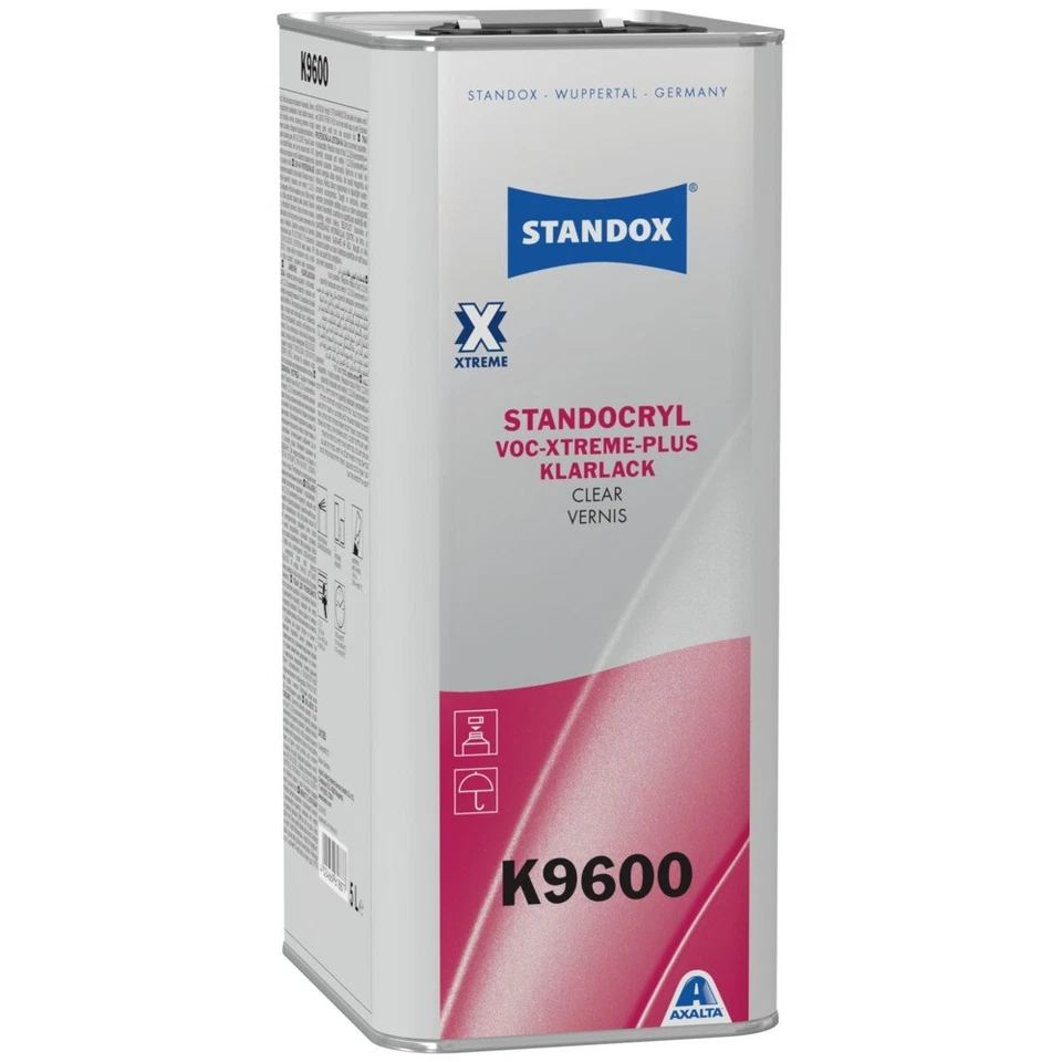Pintura transparente Standox 2K VOC Xtreme-​Plus K 9600 (84153) en 5 litros - Imagen 1 de 1