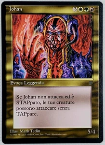 MTG ~ Johan ~ Italian Legends ~ NM/M Unplayed ~ Subvoodoo ~ FREE SHIPPING - Picture 1 of 2