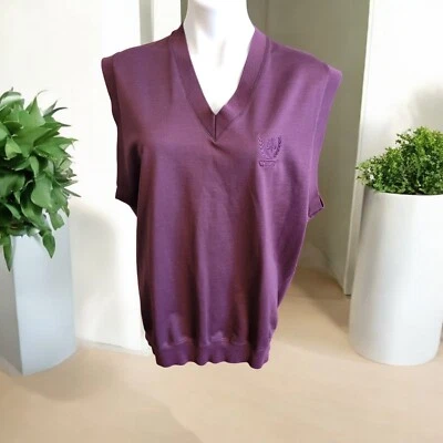 ROBERT BRYAN of PORT ROYAL Virginia Golf Vest Large  - Image 1 of 4