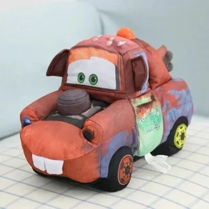 CARS Talking Race Pals McQueen / Mater Soft Stuffed Cotton Plush Kids Toy - Picture 1 of 6