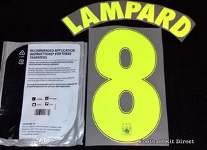 Manchester City Lampard 8 2014/15 Uefa Champions League Name/Number Third kit - Picture 1 of 1