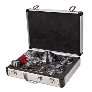 Drehbank Drehmaschine Drechselbank Backenfutter Sortiment Set m. Adaptern 3,75" - Bild 1 von 4