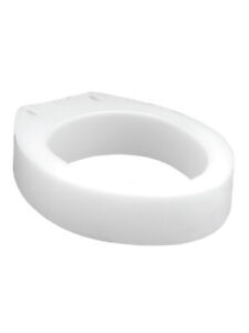 Carex 3.5 inches Elongated Toilet Seat Riser for Assistance Bending or Sitting