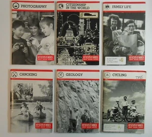 Lot of 6 Boy Scouts of America Merit Badge Series - Picture 1 of 5