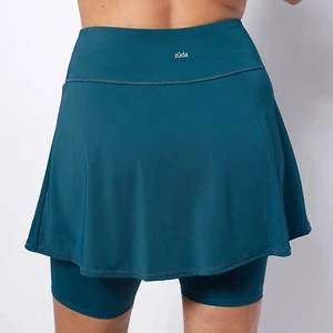 Bermudas con falda de baño Zuda talla PEQUEÑA VERDE AZULADO OSCURO A473542 - Imagen 1 de 3