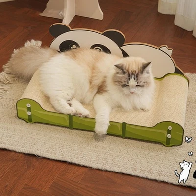 Cat Scratcher Sofa Bed Kitten Scratching Board for Indoor Cats Sleeping Home - Image 1 of 4