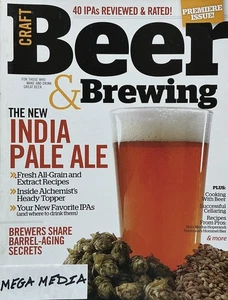 Craft Beer & Brewing Magazine Spring 2014 Premiere Issue Barrel Aging Secrets - Picture 1 of 6