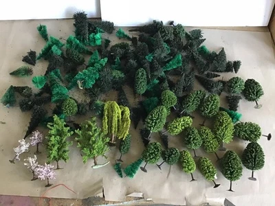 Noch Busch Bäume Tannen Modelleisenbahn H0 Landschaftsgestaltung - Bild 1 von 4