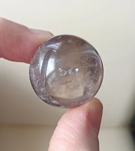 Phantom Smokey Quartz Crystal Sphere Polished Specimen Stunning Healing Orb (B) - Picture 1 of 6
