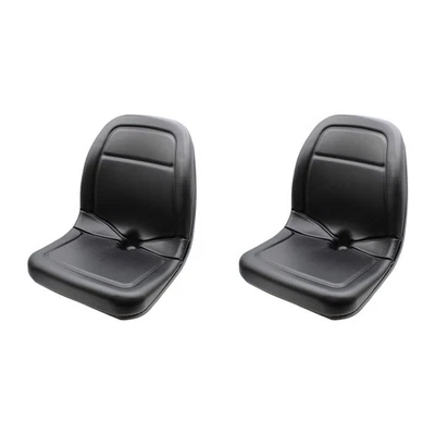 00367800 Qty 2: Black Vinyl Seat Fits Simplicity Broadmoor Series Cobalt Series - Image 1 of 4