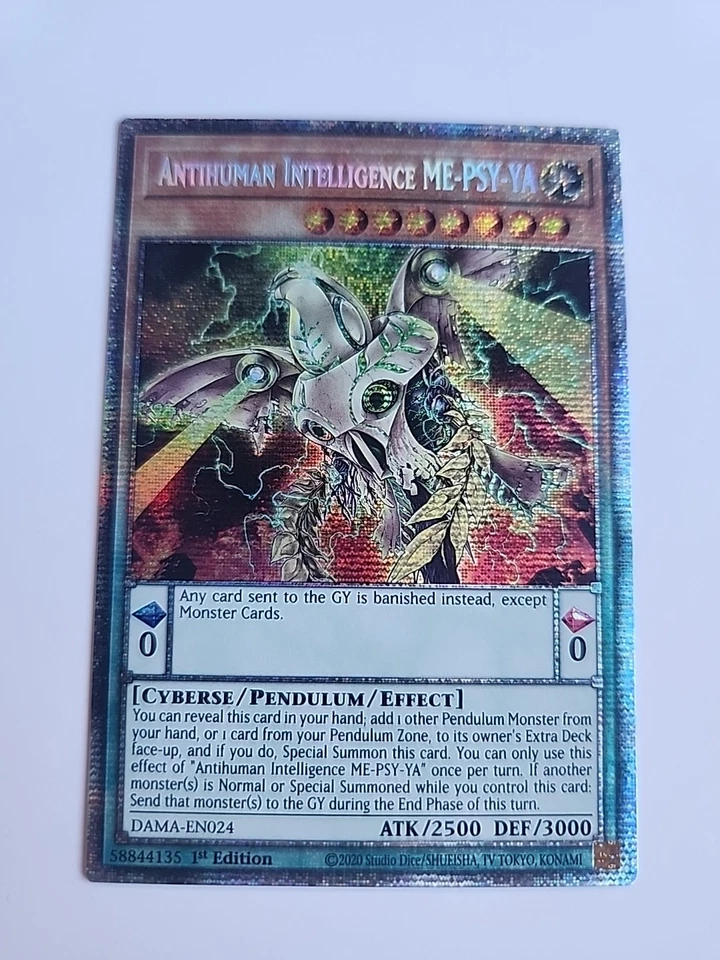 Yugioh Antihuman Intelligence ME-PSY-YA DAMA-EN024 (Starlight) 1st Edition #Y98 - Image 1 of 2
