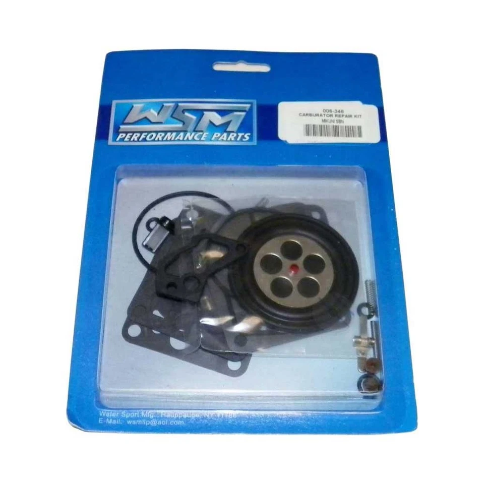 Kit de reconstrução de carburador WSM Mikuni 38/44/46mm para 1999 TigerShark TS1100R jet ski - Imagem 1 de 2