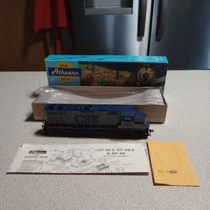Athearn GP382 Powered CSX  2704 Operation Redblock Locomotive Train #4615 - NICE - Picture 1 of 13