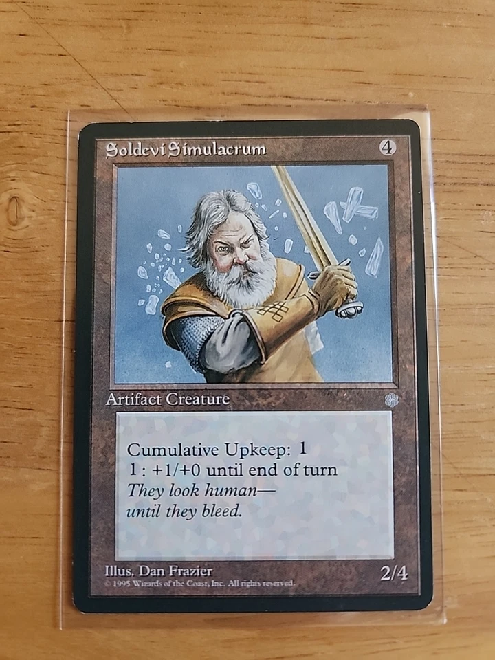 Soldevi Simulacrum - Ice Age - MTG Magic - Uncommon - Artifact Creature - Image 1 of 1