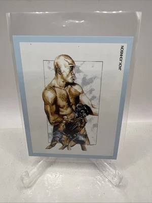 1991 Victoria Gallery Boxing Champions (Red Back) Jack Johnson #1 - Image 1 of 2