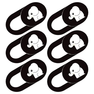 6 Pcs Kameraabdeckung Kamera-Schutzhülle Laptop-Kamera-Abdeckfolie - Afbeelding 1 van 12