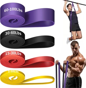 Resistance Band, Pull up Bands, Pull up Assistance Bands, Workout Bands, Exercis - Picture 1 of 12