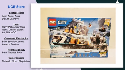 LEGO City Explorer's Arctic Polar Express Train 60470, Nuevo, Precintado, EE. UU. Foto 1 de 4