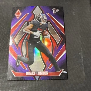 2024 Panini Phoenix - Drake London #52 Purple Atlanta Falcons - Bild 1 von 3