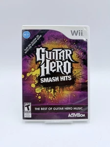 Guitar Hero: Smash Hits (Nintendo Wii, 2009) Completo en Caja con Manual - Imagen 1 de 7