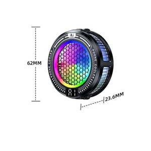 Refroidisseur Téléphone Magnétique Efficace avec Effets RGB et Vitesses Régl - Zdjęcie 1 z 12