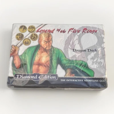 Legend of the Five Rings Diamond Edition Dragon Deck NIB Sealed - Image 1 of 4