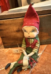 JOE SPENCER GATHERING TRADITION GALLERIE II EZRA XMAS SANTAS HELPER ELF DOLL NEW - Picture 1 of 6