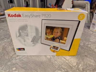 Kodak EasyShare P820 8" Digital Photo Frame- Quick Touch Border- Brand New - Image 1 of 4