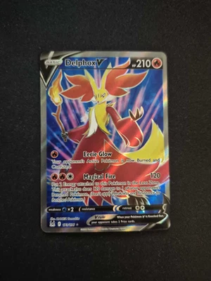 Delphox V 173/196 NM - Full Art Ultra Rare - Lost Origin - Image 1 of 2