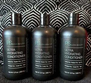 3pk PS CLEAN BEAUTY ULTRA HYDRATING CONDITIONER MOISTURIZING SOFT HAIR 12oz LOT - Picture 1 of 9