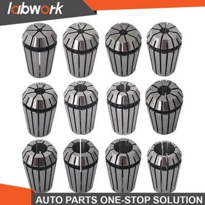 Labwork 12Pcs ER20 Spring Collet Set for Engraving Machine Milling Lathe 1-12mm - Image 1 of 4