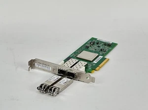 HPE 82Q 8Gb FC Dual Port HBA QLE2562 2x SFP+ 8G Transceivers AJ764A AJ718A - Picture 1 of 6