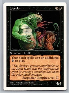 Derelor seltene NM fünfte Ausgabe Vintage Magic the Gathering MTG - Bild 1 von 2