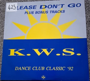 K.W.S-PLEASE DON'T GO 12" VINYL RECORD 33 1/3 RPM 12" SINGLE (PLAY TESTED) - Picture 1 of 8