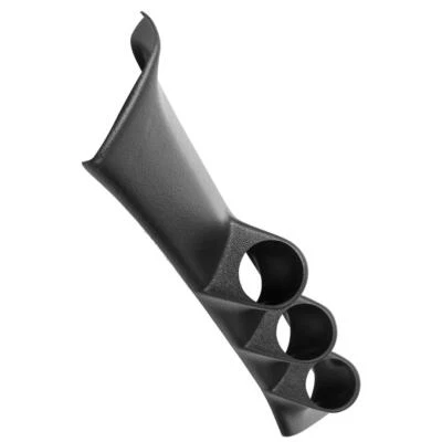 Cápsula de triple pilar negra Autómetro 2-1/16 pulgadas para Honda Civic Foto 1 de 4