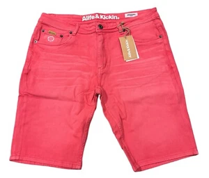 ALIFE & KICKIN Herren Jeans Jeanshose kurz Jeansshorts Größe 33 38 40 - Picture 1 of 2