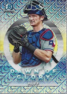 2020 Bowman Chrome Mega Box Dawn of Glory Refractors #DG10 Sam Huff - NM-MT - Picture 1 of 2