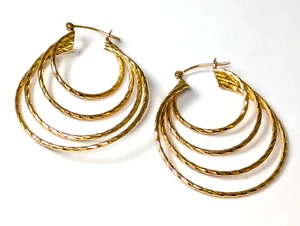 Pendientes de oro 14K - Imagen 1 de 6