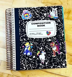 Composition Book with Stickers Cover Set 4 use w/ Erin Condren Life Planner~ - Picture 1 of 4