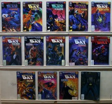 Batman: Shadow of the Bat(DC-1992)#16-28,35-Varient Embossed